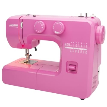 Janome Pink Sorbet Sewing Machine - Stylish & Reliable for All Levels!
