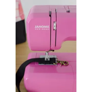 Janome Pink Sorbet Sewing Machine - Stylish & Reliable for All Levels!