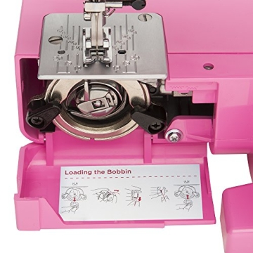 Janome Pink Sorbet Sewing Machine - Stylish & Reliable for All Levels!