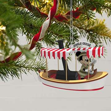 Hallmark Keepsake Christmas Ornament 2020, Disney Jungle Cruise Mickey Mouse Set Sail for Adventure!...
