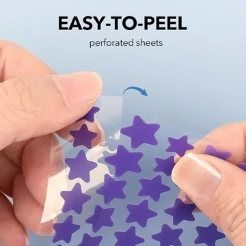 Pimple Patches for Face, Hydrocolloid Acne Patches, Pimple Patches for Blemishes and Zits, Pimple Patches Cute with Tea Tree Oil, Facial Sticker by Pimple Patches Stars (232pcs)