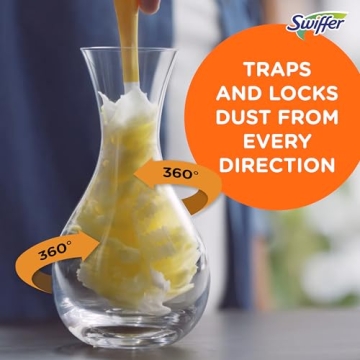 Swiffer Duster Starter Kit with Extendable Handle and Refills