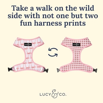 Stylish Reversible Dog Harness for Every Breed