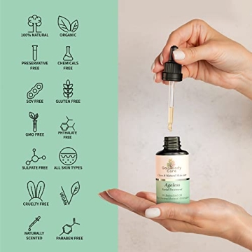 Gaia 5% Bakuchiol Oil - Organic Anti Aging Serum for All