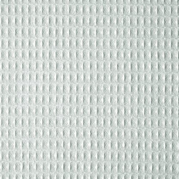 mDesign Luxury Waffle Knit Shower Curtain - Light Aqua Blue