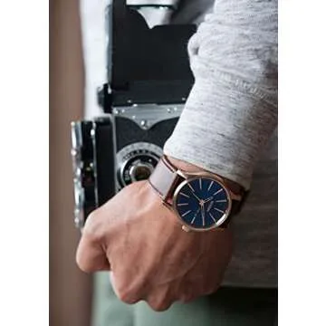 Nixon Sentry Leather Watch - All Black Elegance for Men