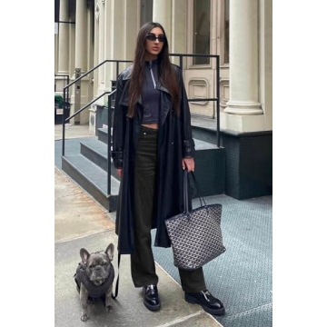 Cicy Bell Women's Casual High Waisted Boyfriend Jeans