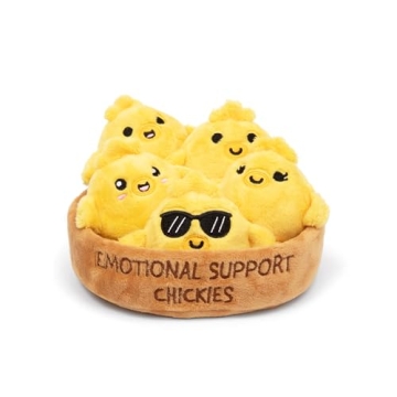 What Do You Meme Emotional Support Chickies - Adorable Plush Chicken Friends