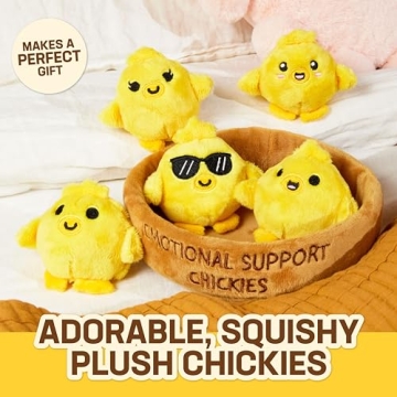 Cute Emotional Support Chicken Plushies