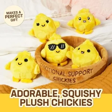 Cute Emotional Support Chicken Plushies
