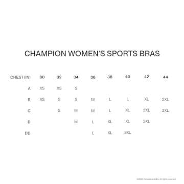 Champion Womens Bra, Curvy Moderate Support Low Cut For Sports Bra, Black, Large US