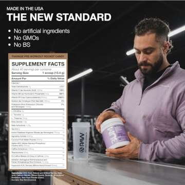 RAW Preworkout Powder, Thavage - Boost Your Workout