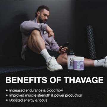RAW Preworkout Powder, Thavage - Boost Your Workout