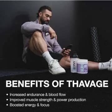 RAW Preworkout Powder, Thavage - Boost Your Workout