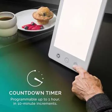 Verilux HappyLight Luxe - Ultimate Mood Boosting Therapy Lamp