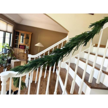 9FT Norfolk Pine Garland for Holiday Decorations
