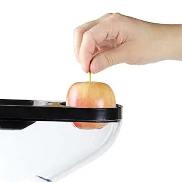 Omega Cold Press Juicer Machine, Vegetable and Fruit Juice Extractor, Triple-Stage Slow Masticating Juicer, 200 W, Gray