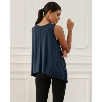 Stylish ODODOS Women's Sleeveless Crop Top for Active Life