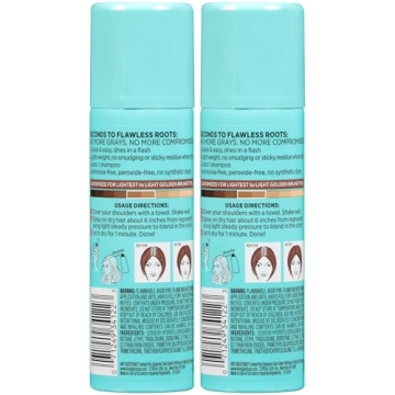 Instant Gray Coverage with L'Oreal Root Cover Up Spray