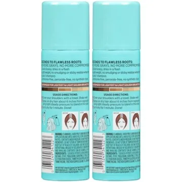 Instant Gray Coverage with L'Oreal Root Cover Up Spray
