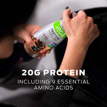 Vega Protein Nutrition Shake - Plant Based Vanilla Drink