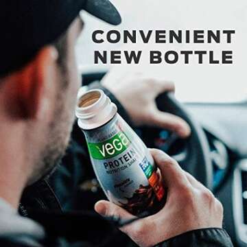 Vega Protein Nutrition Shake - Plant Based Vanilla Drink