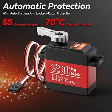 20KG Waterproof High Torque RC Servo Motor for Models