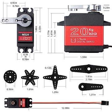 20KG Waterproof High Torque RC Servo Motor for Models