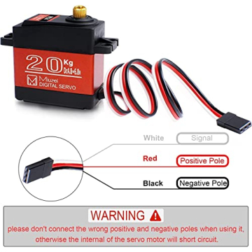20KG Waterproof High Torque RC Servo Motor for Models