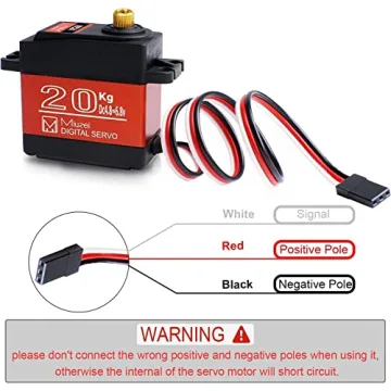 20KG Waterproof High Torque RC Servo Motor for Models