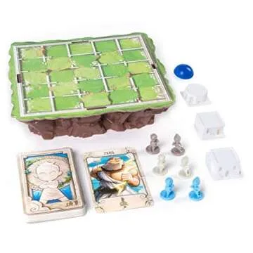 Spin Master Santorini Strategy Board Game for All Ages