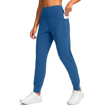 Viodia Women's Joggers with Pockets High Waisted Athletic Workout Yoga Jogger Pants for Women Tapere...