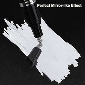XSG Mirror Paint Markers - 3PCS Chrome Pens for All Surfaces