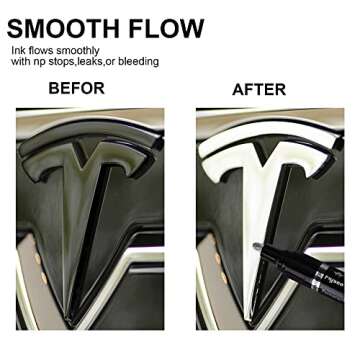 XSG Mirror Paint Markers - 3PCS Chrome Pens for All Surfaces