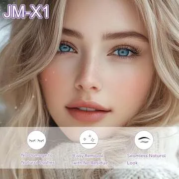 JoMay Self Adhesive Eyelashes Kit for Easy Application