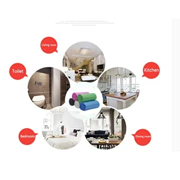 Gereen Small Trash Bags - Versatile 0.8-1.2 Gallon Sizes