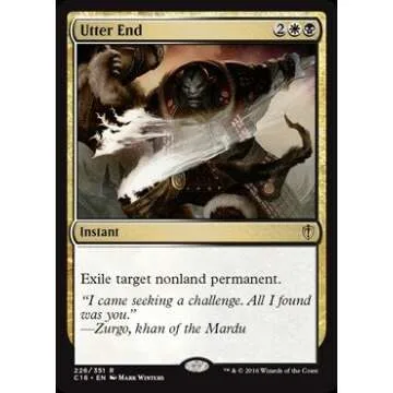 Magic The Gathering - Utter End (226/351) - Rare Card from Commander 2016