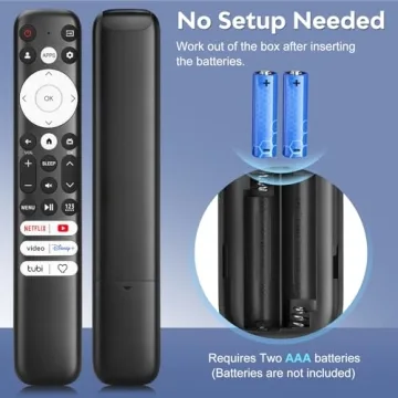 Replacement Remote for Hisense Google TV - Easy Setup