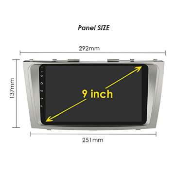 Android 8.1 Quad Core Car DVD Player For Toyota Camry 2007 - 2011 Aurion 2006 - 2011 8 Inch Screen GPS Navi BT Radio RDS DTV USB Android/iPhone Mirrorlink SWC Rearview Camera USA Map