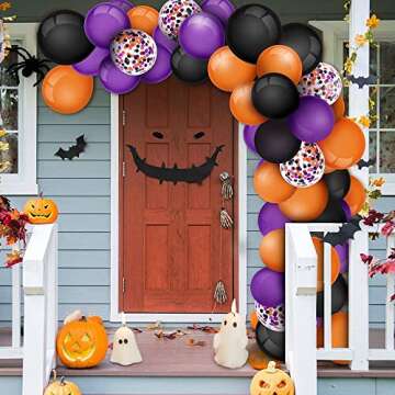 4 Pieces Large Halloween Ghost Candles, Ghost Scented Candles, White Horror Spooky Tea Lights Candles Set Goth Gifts for Ghost Decor Fall Halloween Party Home Bedroom Room Table Decorations, 2 Style