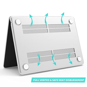 Anban Clear Hard Shell Case for MacBook Pro 13 inch