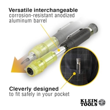 Klein Tools 11-in-1 Multi-Bit Precision Screwdriver Set