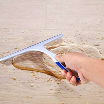 2 Pcs Shower Squeegee - Effective Glass & Tile Cleaner