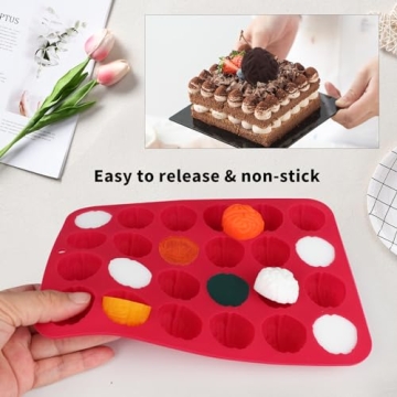 Hewomate Halloween Brain Chocolate Candy Mold Set