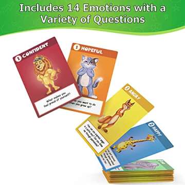 Lupash Games CBTiger-Therapy Games for Kids - Created by a Professional Therapist - High Grade Cardboard - Develop Social Skills - Practice Emotional Awareness - Improves Anger Control -for Counselors