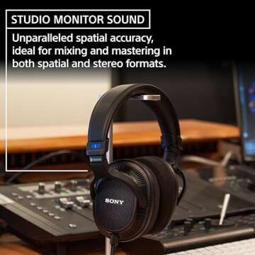 Sony MDR-MV1 Open Back Reference Monitor Headphones