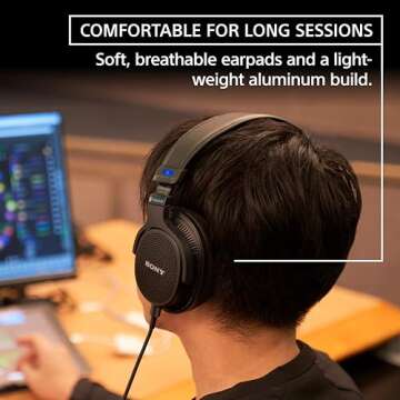 Sony MDR-MV1 Open Back Reference Monitor Headphones