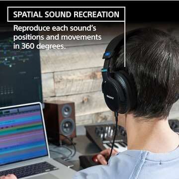 Sony MDR-MV1 Open Back Reference Monitor Headphones