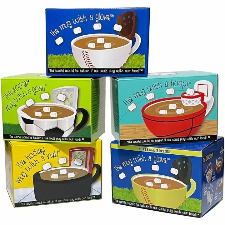 Hockey Mug with Net – Perfect Gift for Sports Fans