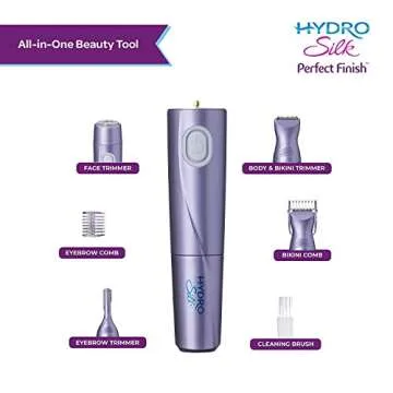 Schick Hydro Silk Trimmer - 8-in-1 Women's Grooming Kit